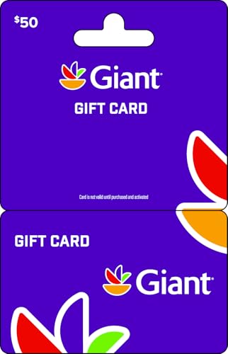 GIANT FOOD LANDOVER Physical Gift Card - $50