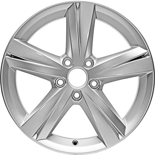 Factory Wheel Replacement New 17x7" 17 Inch Premium Aluminum Alloy Wheel Rim for 2012 2013 2014 2015 VW Volkswagen Passat | ALY69928U20N | Direct Fit - OE Stock Specs