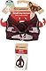 Hundegeschirr - hundegeschirr kleine Hunde - XXS - Flamingo Harness Step&Go Bento Aubergine
