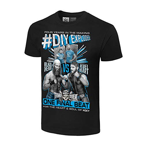 WWE Authentic Wear NXT Takeover DIY Match Up T-Shirt Black 3XL