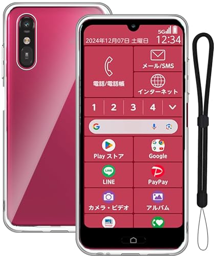 新品未使用　らくらくスマートフォン a A401FC ディープブルー FCNT らくらくスマートフォン a A401FC ワイモバイル [ディープ