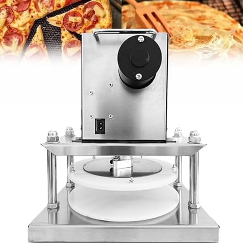 JJENXYYDS Pizza Pie Pastry Press,Commercial Dough Roller Sheeter,Adjustable Stainless Steel Pizza Maker,Suitable for Noodle,Pizza Bread and Pasta Maker Equipment