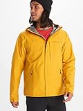 Marmot Herren Minimalist Jacket wasserdichte Gore-TEX-Regenjacke, winddichter Regenmantel zum Fahrradfahren, atmungsaktiver Hardshell Windbreaker als Übergangsjacke, Yellow Gold, M