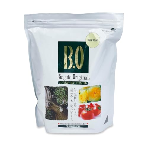 Biogold original giapponese, NPK 4-5-4 (900 gr), concime estivo granulare per bonsai