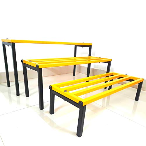 sparKenzy HD 3 Step Multi Color Garden Plant Pot Holder Stand | Balcony | Indoor and Outdoor (Yellow) (Medium) (B08MF8K1L7) Amazon Price History, Amazon Price Tracker
