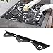2PCS Stainless Steel Stove Gap Covers, Stove Gap Filler Range Trim Kit Retractable Stove Gap Filler Guard for Kitchen Counter Side Gap Adjustable Length immagine