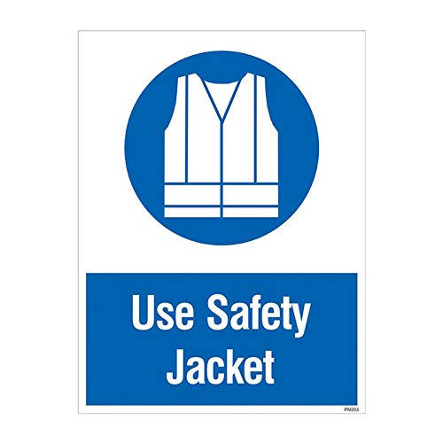 Protector Sign Use Safety Jacket sign Set Of 3 Amazon.in Office Products