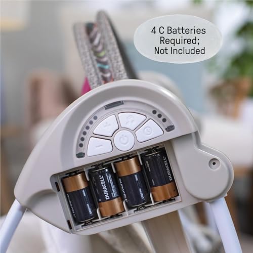 Ingenuity Soothe 'n Delight Portable Baby Swing for Infant, Newborn to 9M - image 6