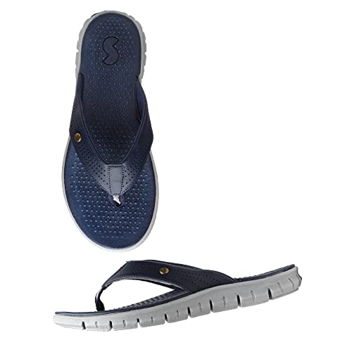 SOLETHREADS CULT | TruBounce | Shock Absorbent | lightweight | Skid Resistent | Super comfortable | Bounce back | Rugged Sole | Flip Flops for Men