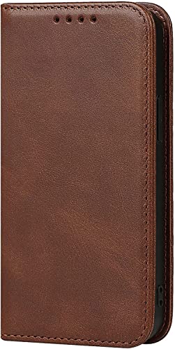 Funda tipo cartera iPhone 14 de cuero PU para organizar tus tarjetas y viajes