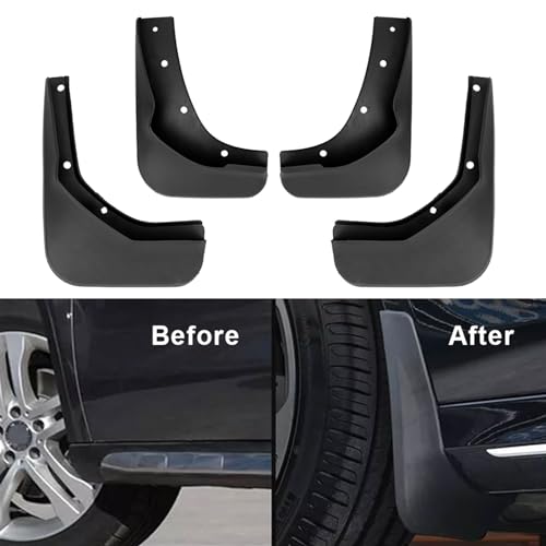 Guardabarros de coche contra salpicaduras y suciedad para Ford Kuga 4 piezas 5