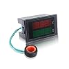KETOTEK Digital Ammeter Voltmeter AC 80V-300V 100A, 2in1 Multimeter Panel 110V/220V, Volt Amp Meter LED Display Voltage Amperage Detector Tester Gauge with Current Transformer CT
