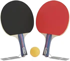 Kit 2 Raquetes Ping Pong Premium + 3 Bolinhas – Alta Performance e Durabilidade, Ideal para Iniciantes e Profissionais