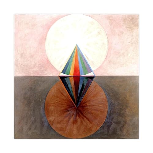 The Swan No 12 Hilma Af Klint, impression sur toile restaurée haute définition