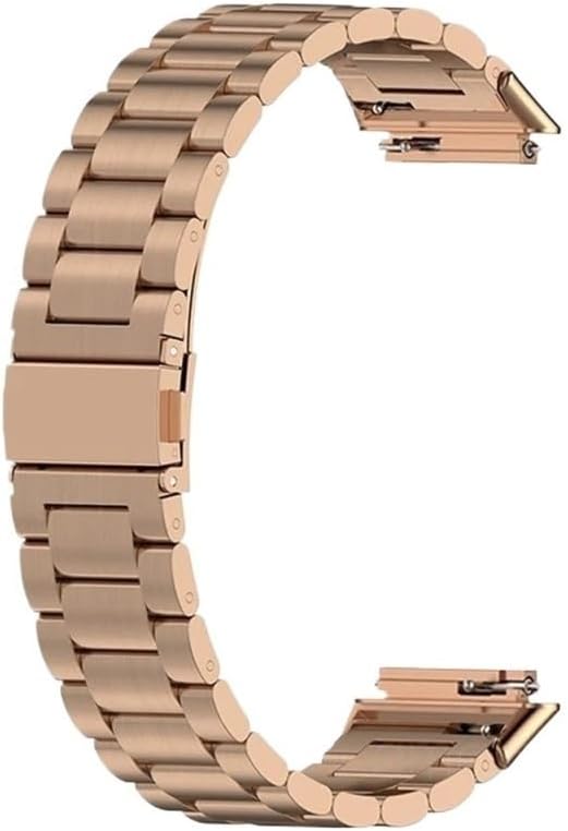 Stainless Steel Strap Fit for Huawei Band 8 7 Smart Band Metal Watchband Fit for Huawei Band 6 Pro Wristband for Honor Band 6 7 Bracelet (Color : Silver, Size : for Huawei Band 7)