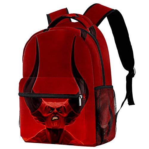 Preisvergleich Produktbild 30,5 cm robuster Reiserucksack Schulrucksack Reiserucksack College Büchertasche Hirsch Retro Abstrakt