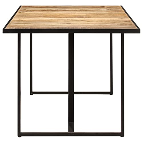Table à manger 160 cm en manguier : la solution durable pour optimiser l'espace - 4