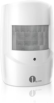 1byone Driveway Alarm, Weatherproof PIR Sensor, Single Unit