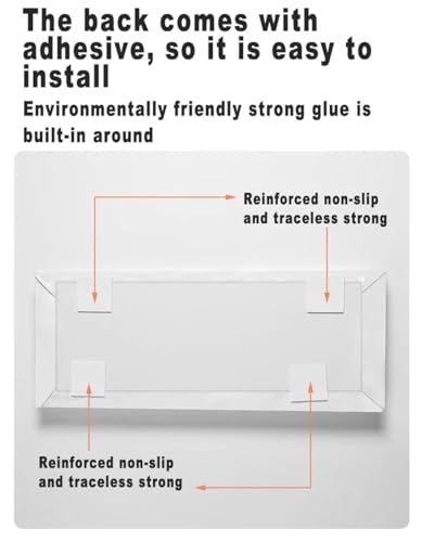 Protector de pared acolchado contra impactos: panel oval autoadhesivo 5