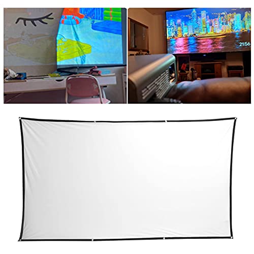 Pantalla para proyector portátil plegable de 120 pulgadas miniatura 6