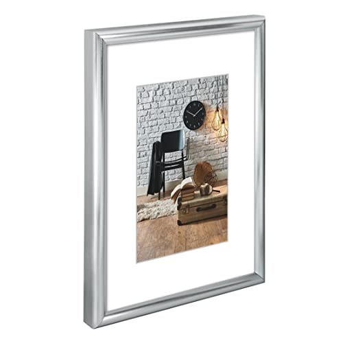 Cadre photo Hama Sevilla argent pour décoration de bureau et salon - 3