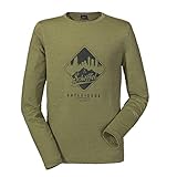 Schnell trocknend Schöffel Herren Lappland3 Longsleeve, Loden Green, 52