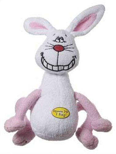 Multipet Deedle Dudes Animal That Sings 7" Type:Rabbit Size:Pack of 2