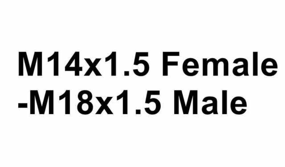 Lotto 2 Adattatori Riduttori In Ottone Da Femmina A Maschio – Filettature 1/8-1/2 BSP E M10-M14 - Foto 2