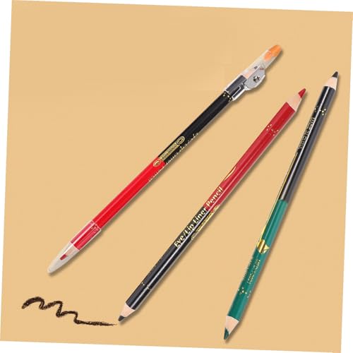 Set de 12 lápices duales impermeables para cejas y ojos miniatura 4