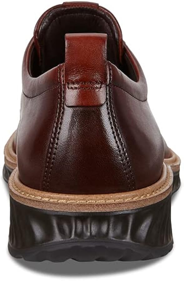 Amazon.com | ECCO Men's ST1 Hybrid Plain Toe Shoe, Cognac Smooth