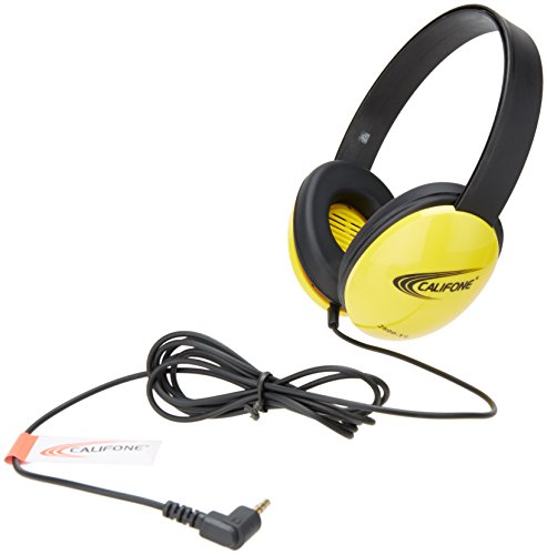 Califone 2800-Yl Listening First Stereo Headphones, Yellow #TOP3