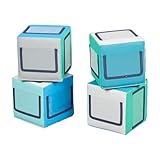 ECR4Kids SoftZone Picture Me Blocks, Activity Cubes, Contemporary, 4-Pack