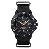 Timex Expedition Gallatin Reloj solar para hombre, Black/Orange