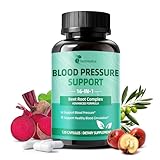 Femmetra 16-in-1 Blood Pressure Supplements with 500mg Beetroot Powder - Nitric Oxide Supplement for Healthy Blood Circulation & Blood Pressure Support - 120 Vegan Capsules