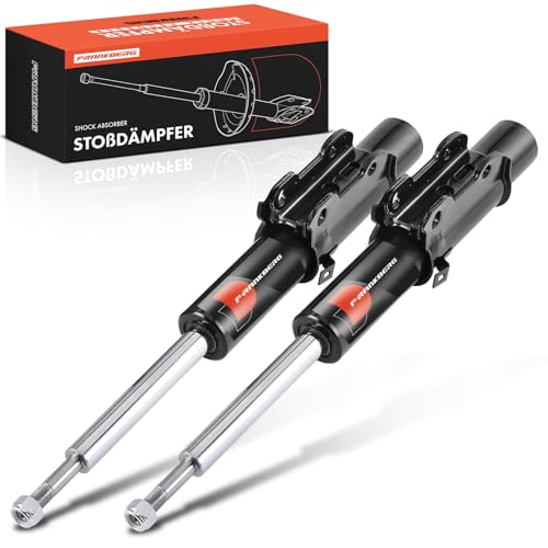 Frankberg 2x Shock Absorber Strut Front Left Right 436mm Gas pressure Compatible with Sprinter 3 5-T Platform/Chassis B906 Replace# 9063205930