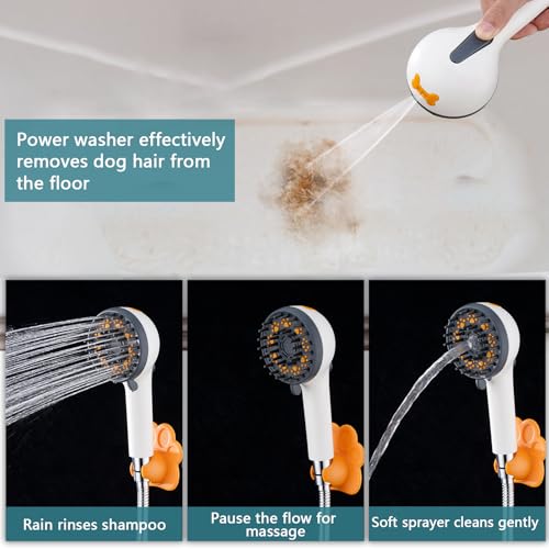 Acessório de chuveiro de cachorro para banheiro, banheira, cozinha e lavagem, torneira de lavanderia