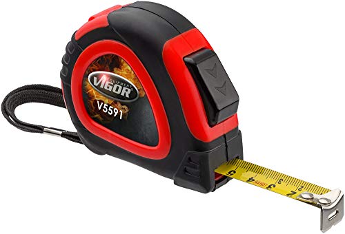Vigor V5591 meetlint, 5 meter lang, 19 mm breed