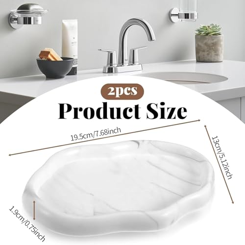 2 Stück Badezimmer Tablett Dekotablett Deko Tablett Schwarz Silikon Ablageschale Kleines Tablett für Waschtisch Badewanne Küchenspüle und Toilette
