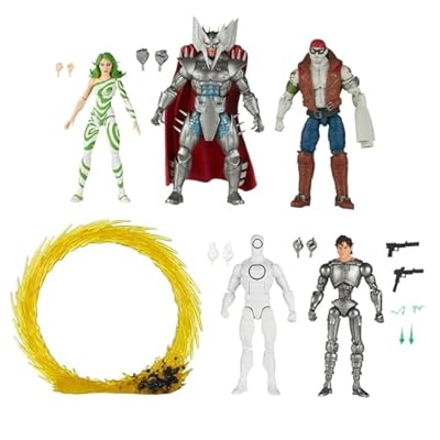 Marvel Hasbro Legends Series: X-Men Villains, X-Men 60th Anniversary Figura de acción Set de Figuras de acción de 6 Pulgadas | Ya disponible en tu tienda friki favorita! En mundofriki.es! Marvel Hasbro Legends Series: X-Men Villains, X-Men 60th Anniversary Figura de acción Set de Figuras de acción de 6 Pulgadas | Ya disponible en tu tienda friki favorita! En mundofriki.es!