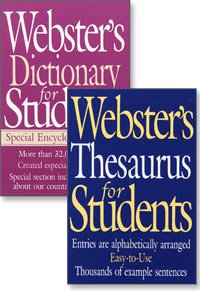 Library Binding Webster's Dictionary for Students Book