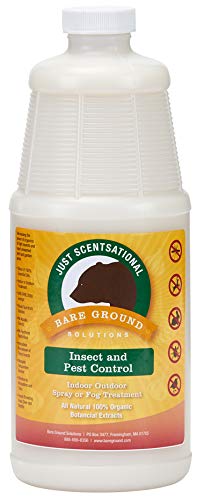 Just Scentsational Bare Ground Solutions GRST-1Q Garscentria Organic Indoor/Outdoor Insect Control Liquid, 32 oz - 1 Quart