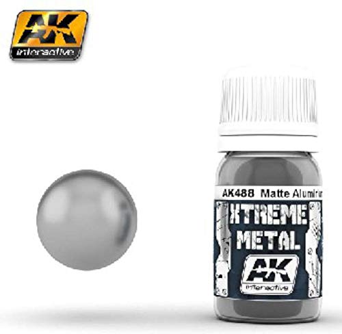 Ak Interactive 30 Ml Extreme Metal Paints White Alluminio # 478