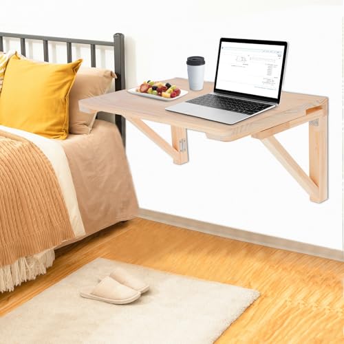 Table pliante murale compacte pour aménager un studio ou garage étroit