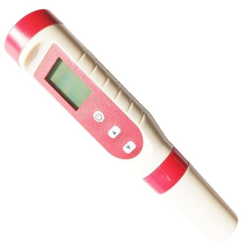 4-in-1 Water Quality Tester Pen, pH/TDS/EC/Temperature Meter with Backlight Display, IP65 Waterproof, for Drinking Water, Aquarium & Hydroponics