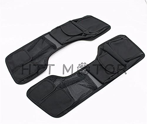 Juego organizador para tapa de alforjas y maleta de viaje LA01-Negro compatible con Harley Touring 1993-2013 miniatura 6