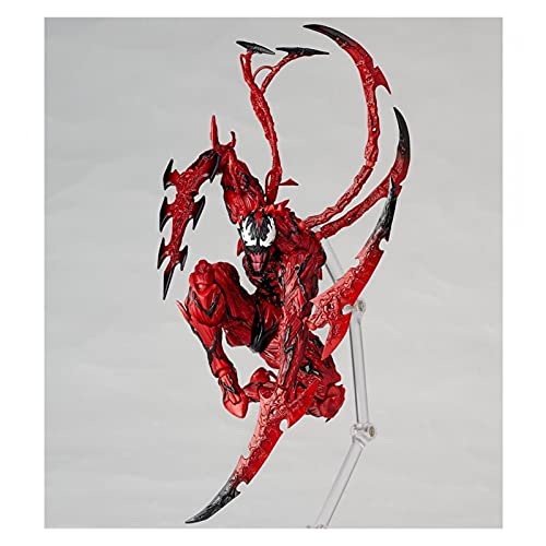 WXFQX Marvel Red Venom Carnage dans Le Film l'incroyable Spiderman BJD Joints Mobile Action Modèle Modèle Cadeaux Cover