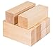 Price comparison product image TooTaci 10pcs Basswood Whittlers Carving Blocks, Wood Carving Kit, Unfinished Wood Blocks for Wood Beginners Carving Hobby Kit for Kids for Adults, Beginner to Expert 10 * 2.5 * 2.5 CM/10 * 5 * 5 cm