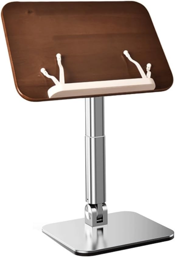 Reading Rack with Adjustable Height Floor Standing Bookshelf Desktop Bed Tool