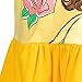 Disney Princess Belle Little Girls French Terry Dress Princess Belle Yellow 7-8