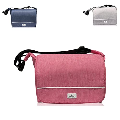 Lorelli Wickeltasche Alba Classic, Seitentaschen, Innentaschen, Schultergurt, Farben:pink Cover